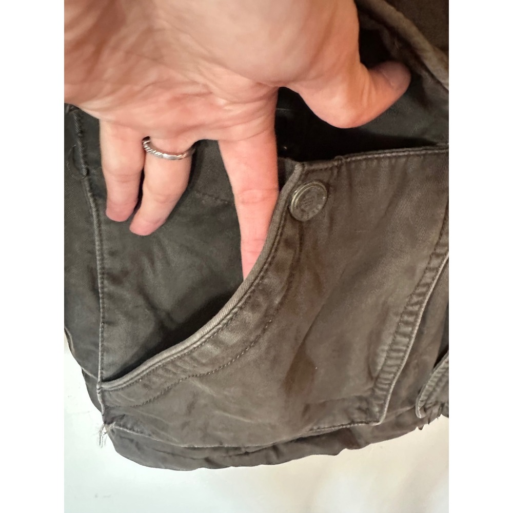 Jeep Classic Fashion Mens XXXL Olive Canvas Quilted Field Jacket Utility Coat - Picture 8 of 16